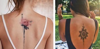 17 ideias fantásticas de tatuagens para costas para qualquer mulher