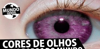 5 das cores de olhos mais raras do mundo