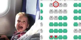 Companhia aérea avisa onde os bebés estarão sentados